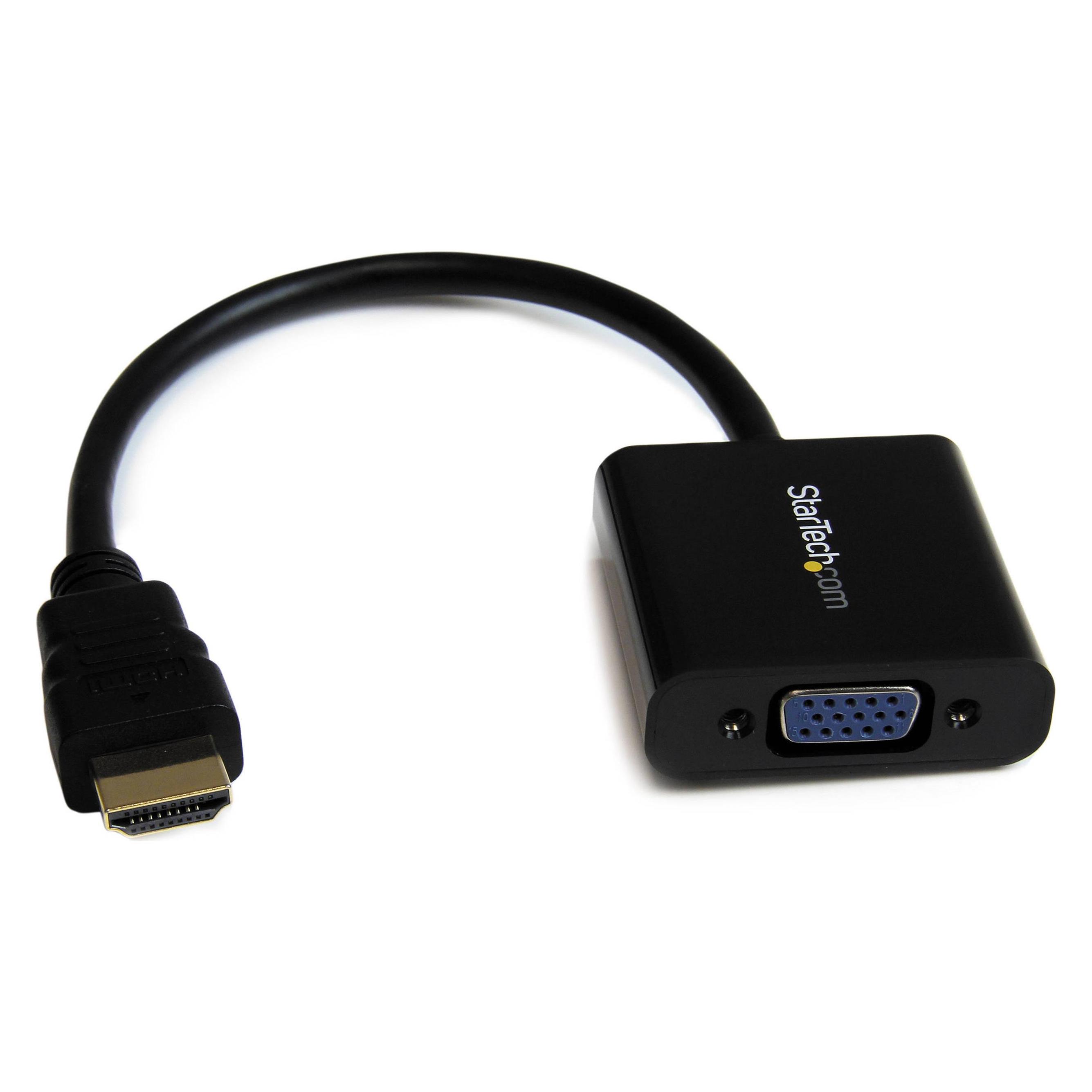 StarTech HDMI To VGA Adapter Converter (HDMI, VGA) (HD2VGAE2)