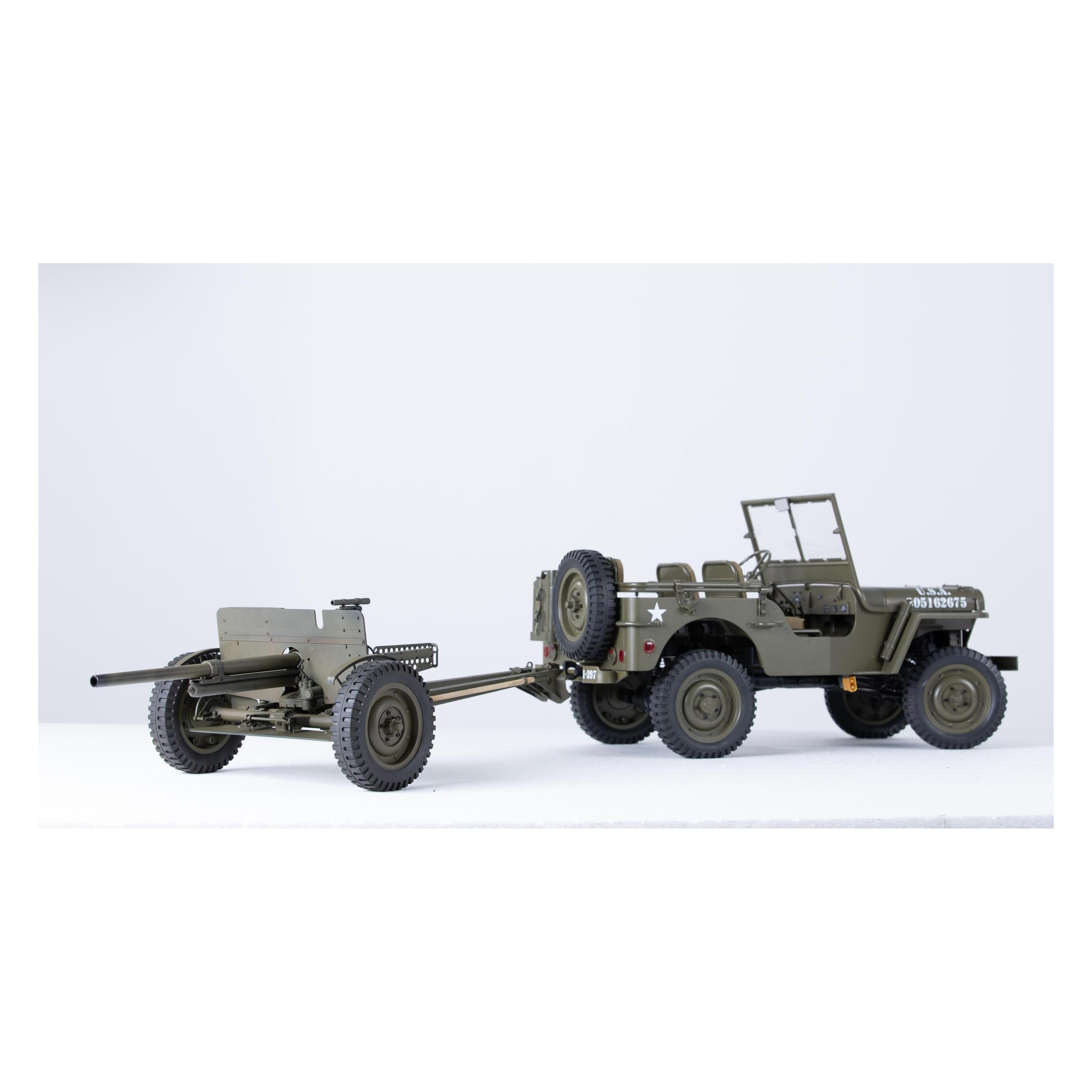 RocHobby Anhänger Panzerabwehrgeschütz M3 1:6 (C1332)