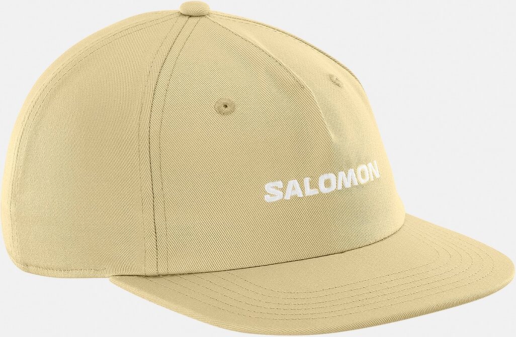Salomon Gorra con visera plana unisex LOGO FLAT CAP .  (L-XL) Gris