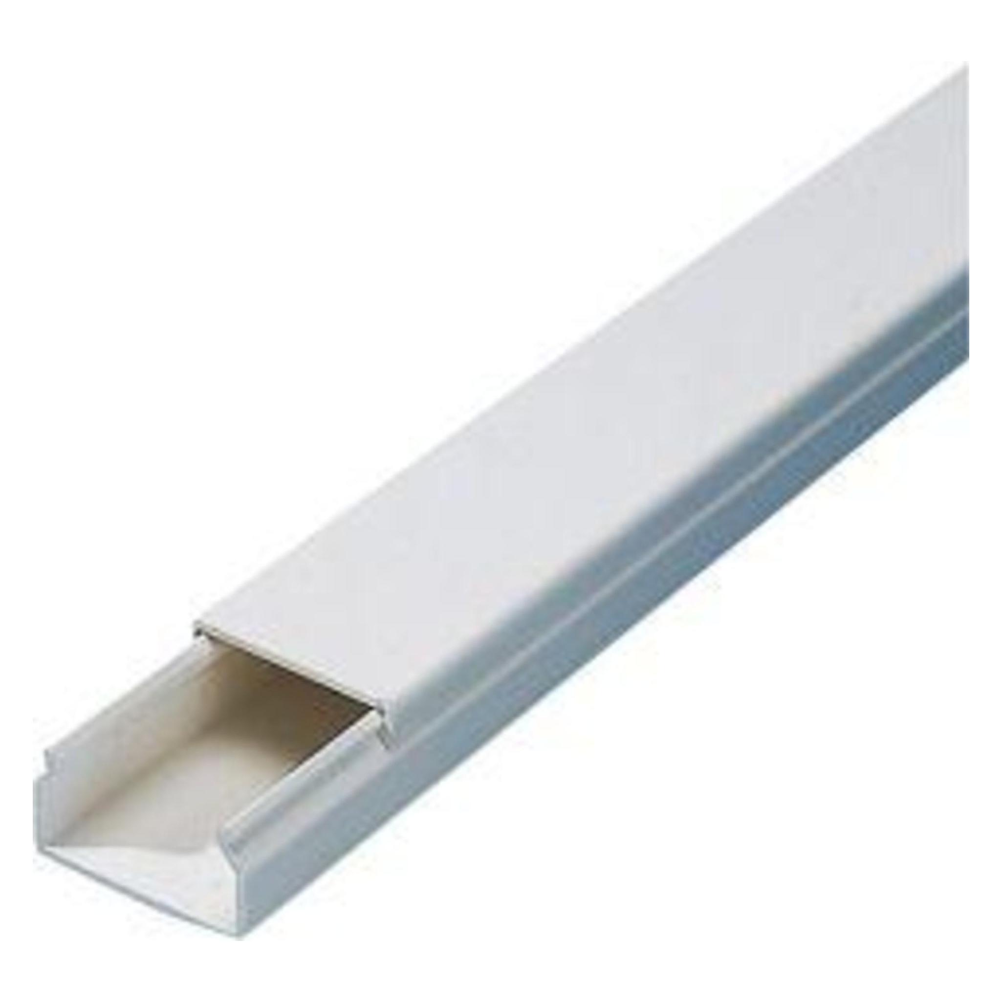REV Leitungsschutz-Kanal PVC 2 m,15 x 30 mm, weiss (200 cm) (4008297797401)