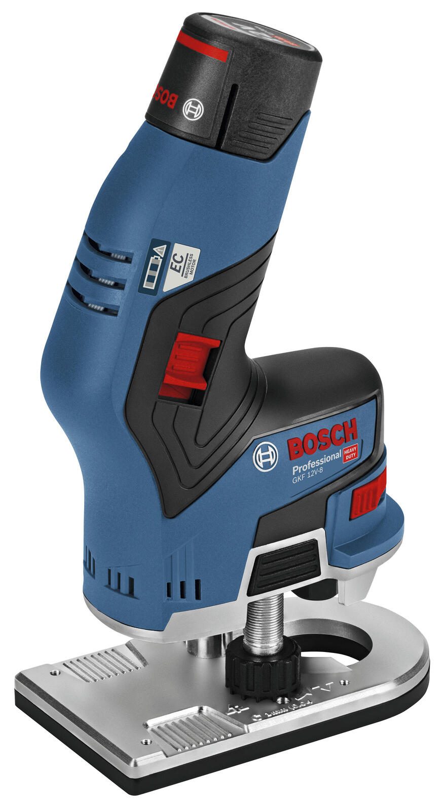 BOSCH Professional Akku-Kantenfräse GKF 12V-8 Solo ohne Akku 06016B0002