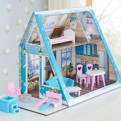 Delta Children Ski Chalet A-Frame Dollhouse