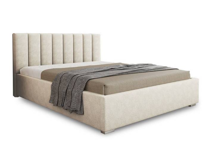 Deine Möbel 24 Polsterbett GORDON Bett Komplettbett Velours mit Bettkasten und Lattenrost (Set, 1-tlg., Verfügbare Farben: Creme / Beige / Hellgrau / Anthrazit / Schwarz), Verfügbare Größen: 140x200 / 160x200 / 180x200 / 200x200