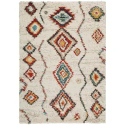 benuta Nest Hochflor Shaggyteppich Gobi Beige 160x230 cm - Hochflor Teppich für Wohnzimmer