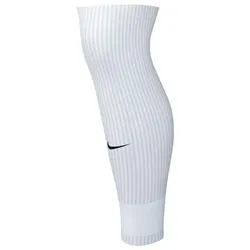 NIKE Strike Dri-FIT Fußball Sleeve-Stutzen 100 - white/black S/M