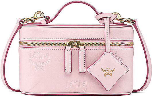 MCM Ledertasche - Mini Bag AREN  rosa EG