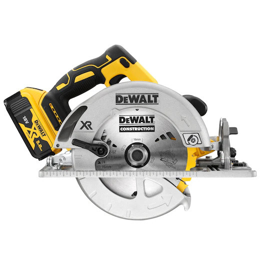 DeWalt 18V XR 115mm borstelloze cirkelzaag (58mm)