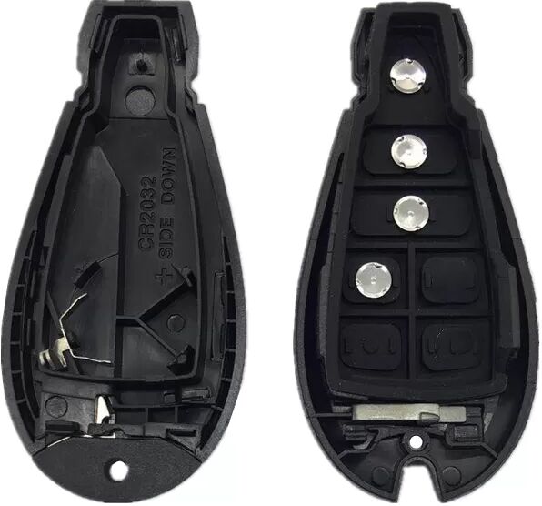 INF Étui pour clé de voiture (3+1 boutons) Compatible avec Chrysler