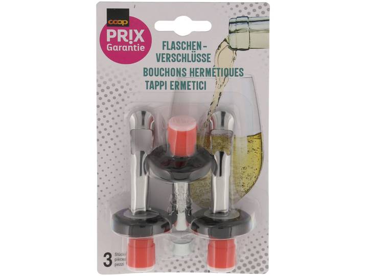 Prix Garantie Flaschenverschluss 3 Stück