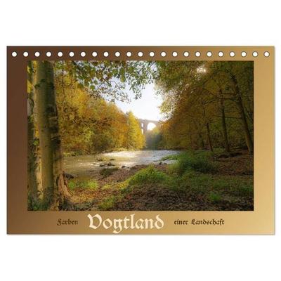Vogtland - Farben einer Landschaft (Tischkalender 2027 DIN A5 quer), CALVENDO Monatskalender