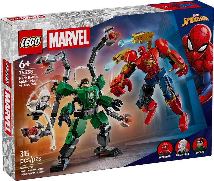 LEGO® Super Heroes 76338 Mech-Duell: Spider-Man vs. Doc Ock