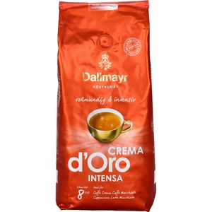 Dallmayr Kaffee Crema d'Oro Intensa, ganze Bohnen, kräftig, 1kg