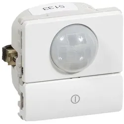 LK, Bewegungsmelder, FUGA 90 gr. Bewegungsmelder, 10A, 230V, 1 Modul, Weiss- In Tasche für DIY