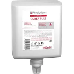 Physioderm Curea Pure unparfümiert 1 L Neptuneflasche mit natürlich feuchtigkeitsbindenden Urea, Neptuneflasche