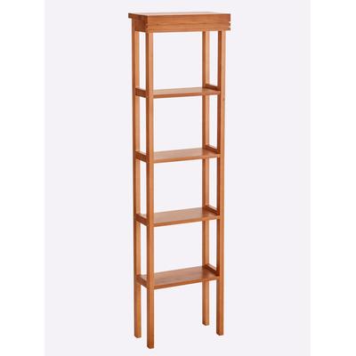 Badregal HEINE HOME, beige (natur), B:30cm H:110cm T:15cm, Regale, Badregal