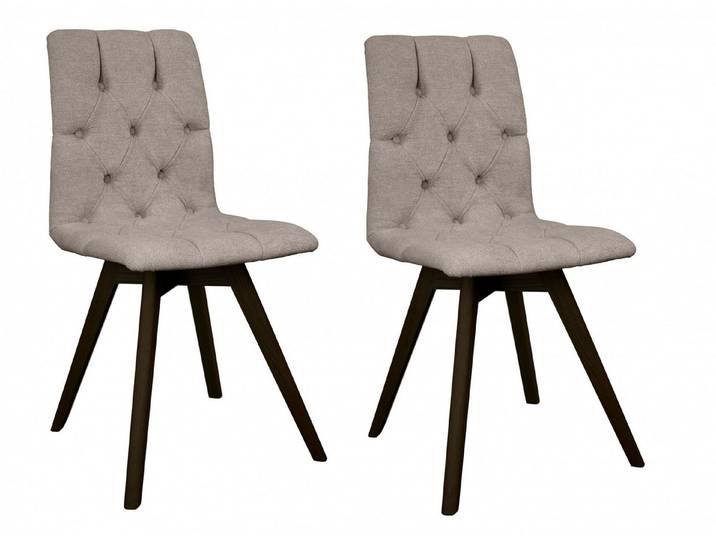 OTTO home Esszimmerstuhl Rania (Set, 2 St), mit Massivholzbeinen