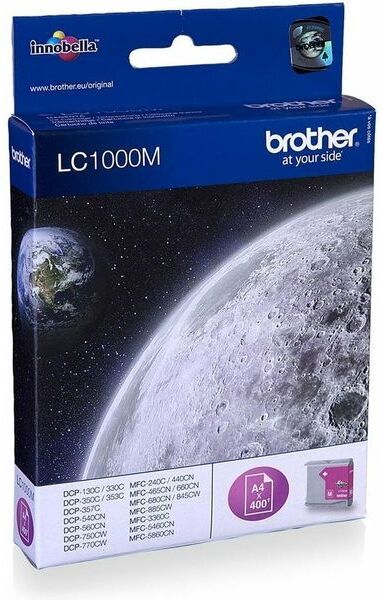 Brother LC-1000M - Magenta - Druckerpatrone