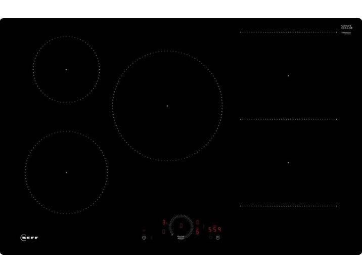 NEFF Induktions-Kochfeld N 70 T58PHW1L0, Intuitive Twist Touch®-Steuerung & flexible Combi Induction