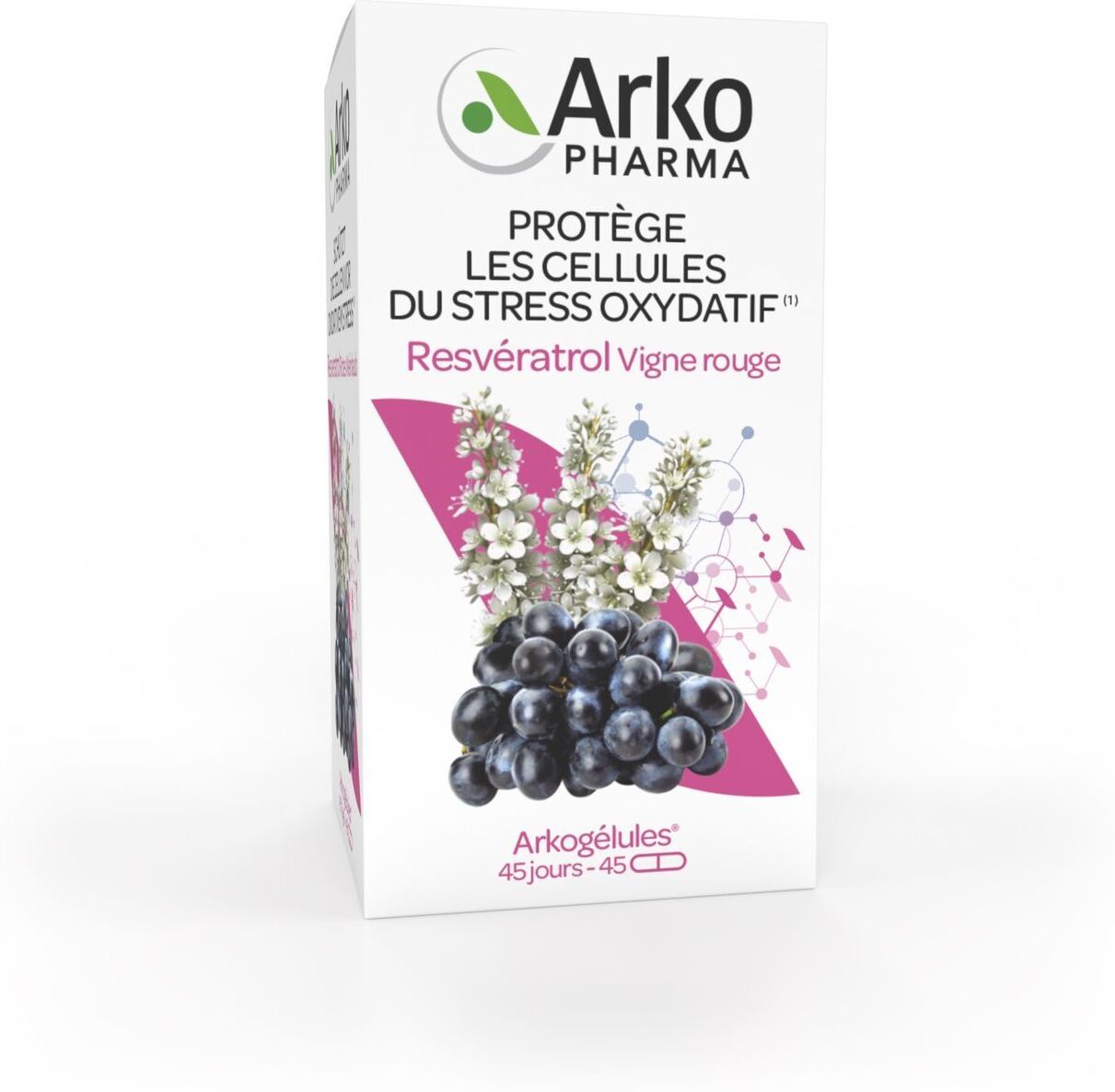 ARKOPHARMA - Arko Resveratrol 45 Gelules