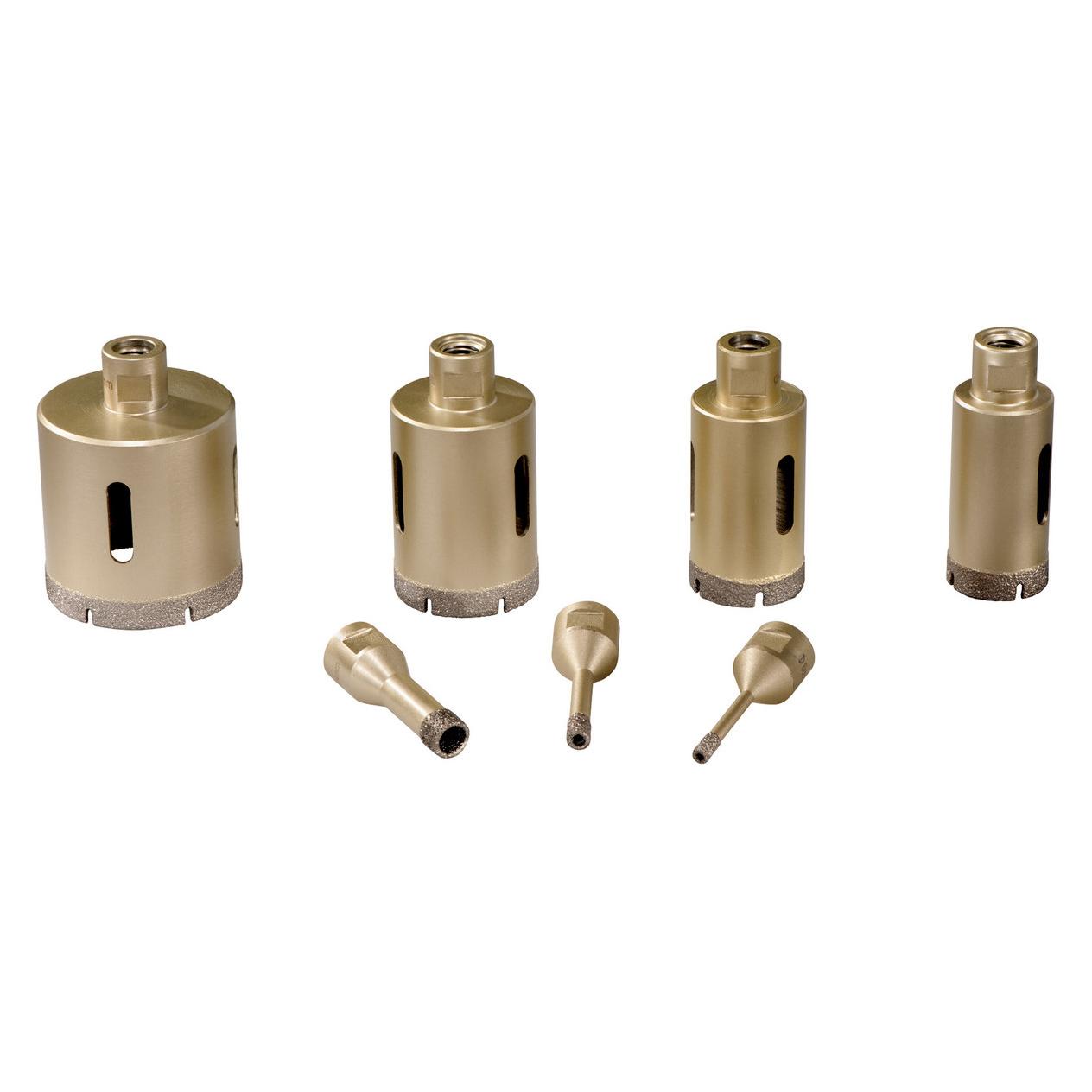 Metabo Fliesen-Diamantbohrkronen-Set Dry. 7-teilig (628317000)