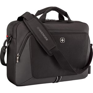 Wenger Laptoptasche XE Brief, 653300, schwarz, recyceltes PET, bis 16 Zoll