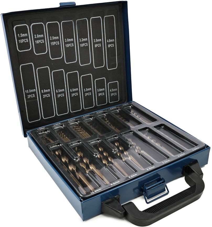 HBM 99-teiliger Satz HSS - 5% Kobalt-Bor