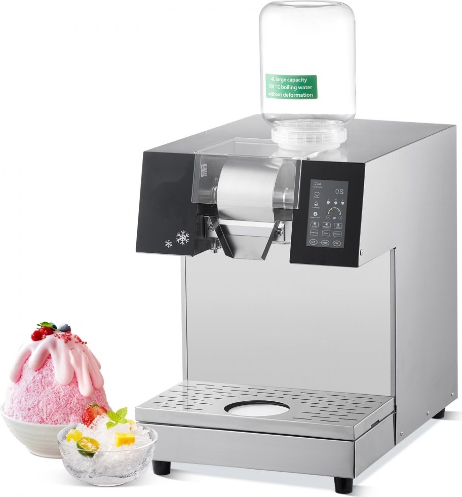 Kommerzielle Schneeflocken-Eismaschine - 240 kg/24h - Edelstahl-Eisrasierer - Hochleistungs-Eismaschine für Gastronomie - perfekte Eisqualität