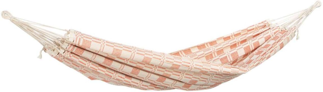 Hamac brésilien XXL CARIOCA Amazonas orange jacquard 3 personnes