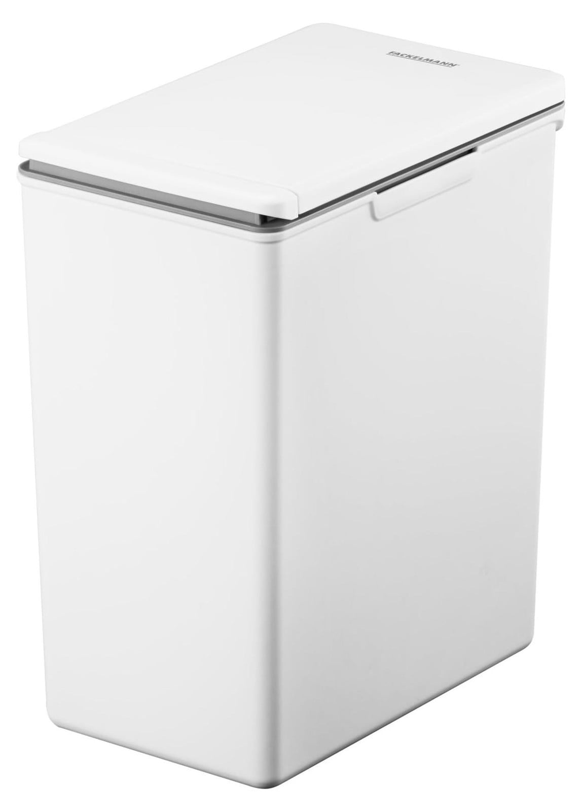 Fackelmann OSLO Touch afvalbak, 20 liter, wit
