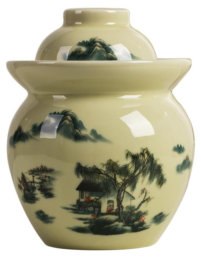 Keramische Fermentatiepot voor Augurken en Kimchi