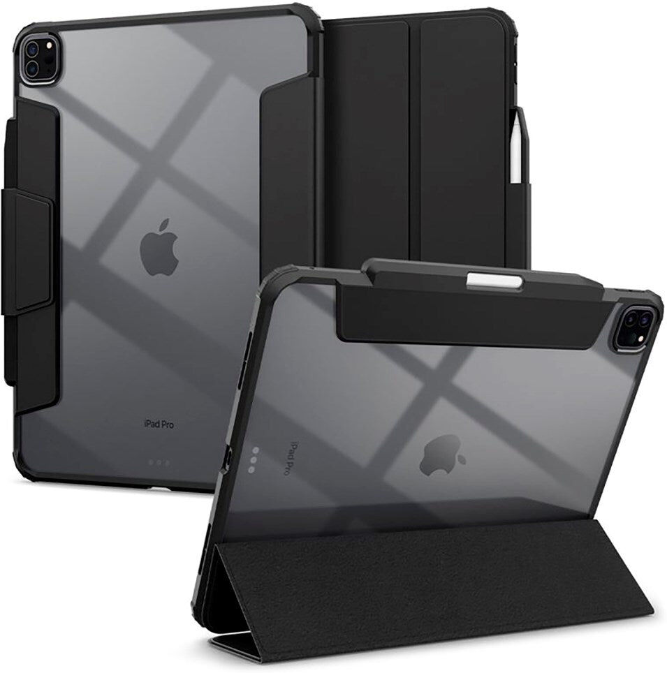 iPad Pro 11" (2025 / 2024) Spigen Ultra Hybrid Pro Cover - Sort