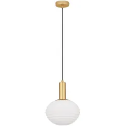 Nova Luce, Pendelleuchte, ALLEN Pendelleuchte E27 Gold 120x24cm dimmbar 9028844 (E27)