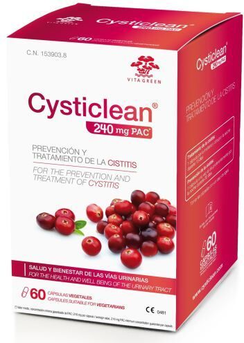 Cysticlean Cysticlean 240 mg 60 Capsule