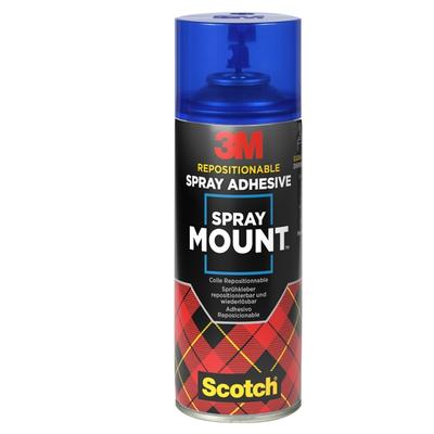 3M 012066922 Sprühkleber Spray Mount™ - wieder ablösbar, transparenter, 400 ml