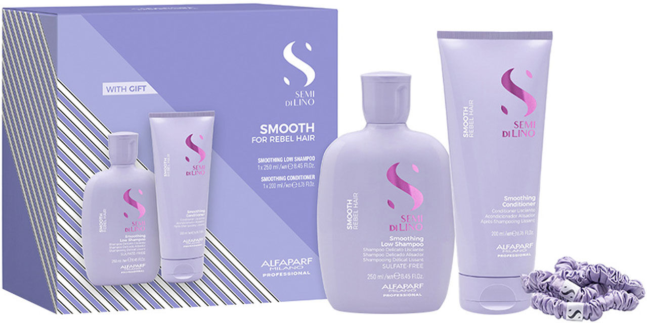 ALFAPARF Semi Di Lino Smoothing Gift Set