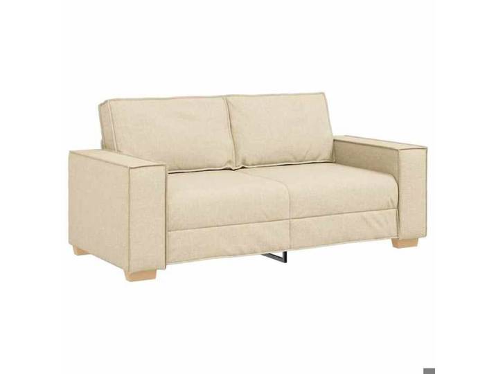 CHIC Canapé-Sofa - Canapé Deux places - Crème 140 cm Tissu - 180x78x84 cm 488378 S11