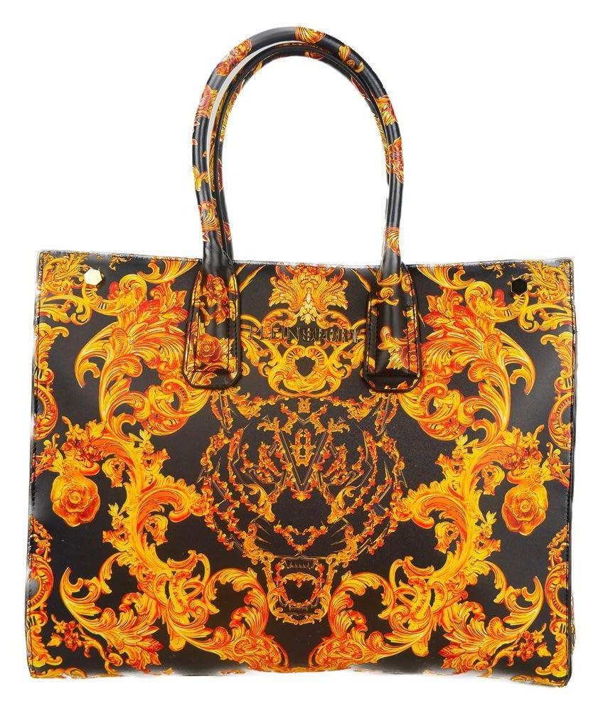 Plein Sport Uni Large Tote Miami Handtasche, Black