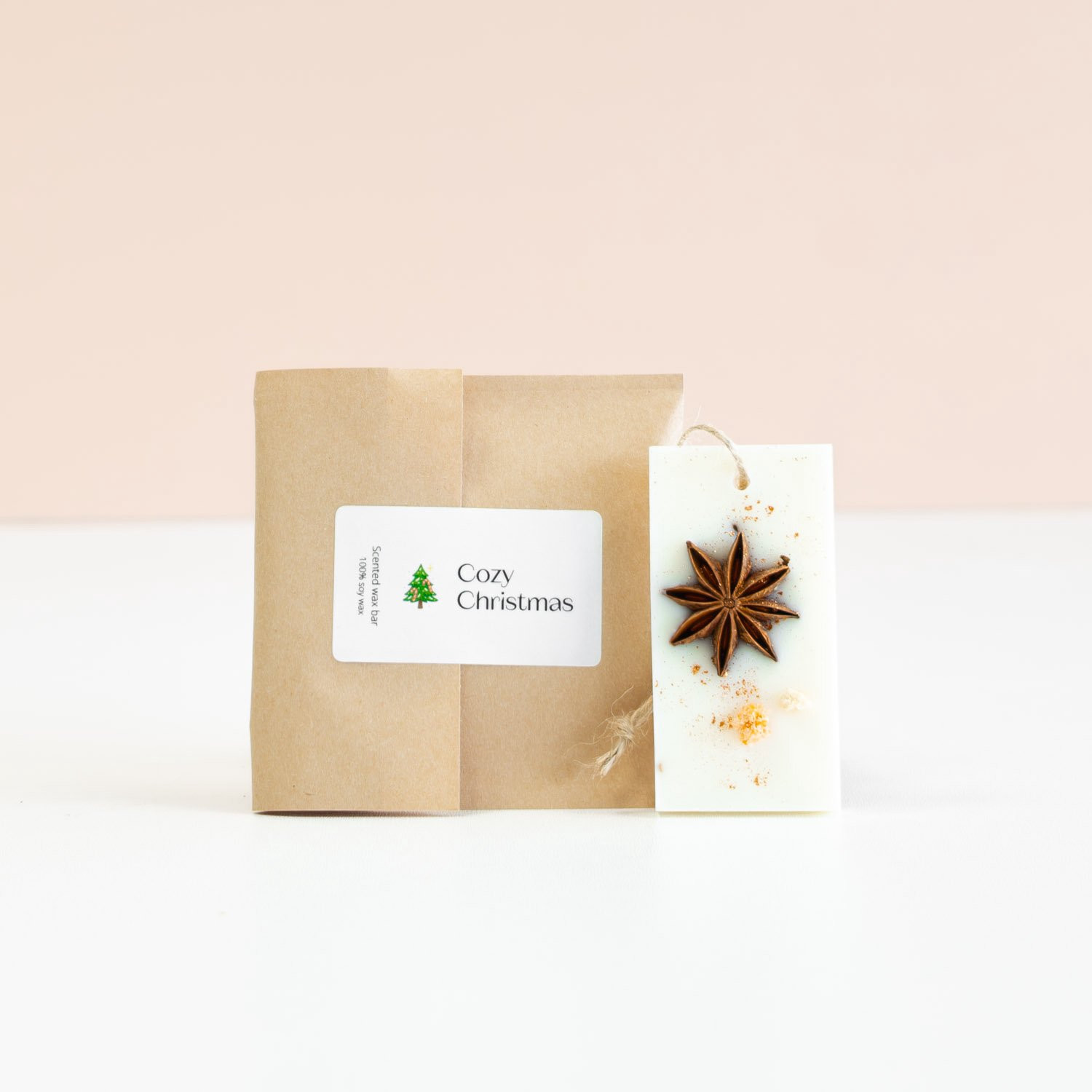 Kerst Geurhanger Cozy Christmas - Dennengeur Geurzakje met Sojawas