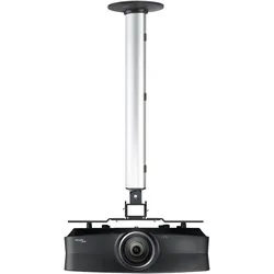 VCM Universal Projekt Beamer Deckenhalterung CPM (Decke), Beamer Halterung, Silber