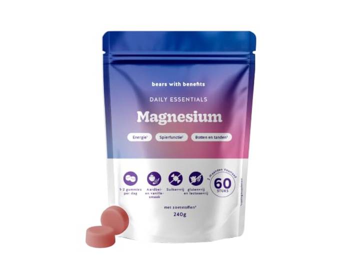 Bears with Benefits - Gummies Magnesium 360mg - Welzijn - 60 stuks