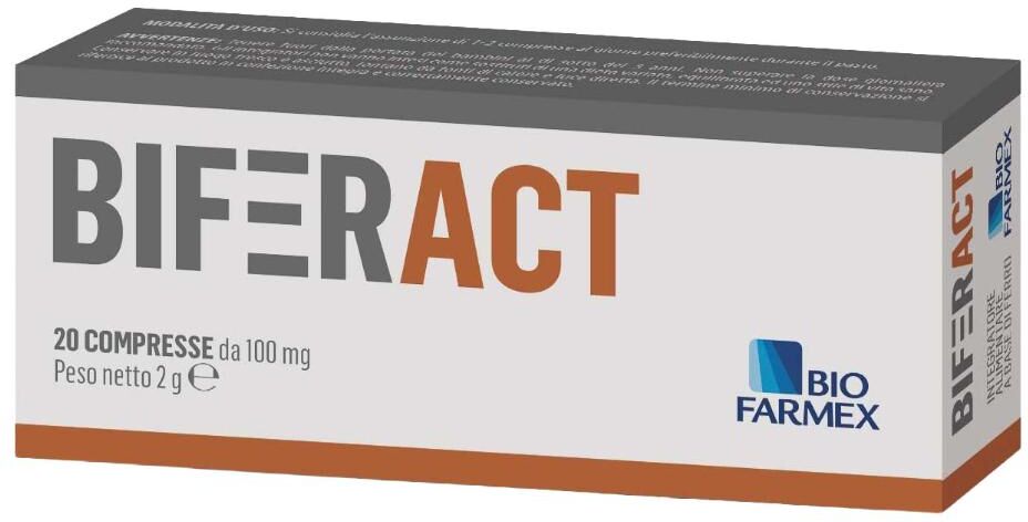 BIOFARMEX Srl BIFERACT 20CPR