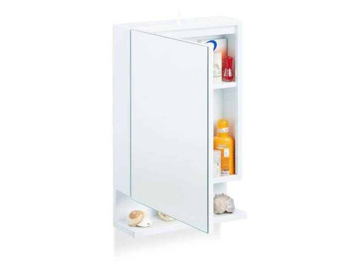 Relaxdays Spiegelkast badkamer met stopcontact