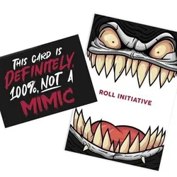 Crit Stones Not A Mimic Greeting Card