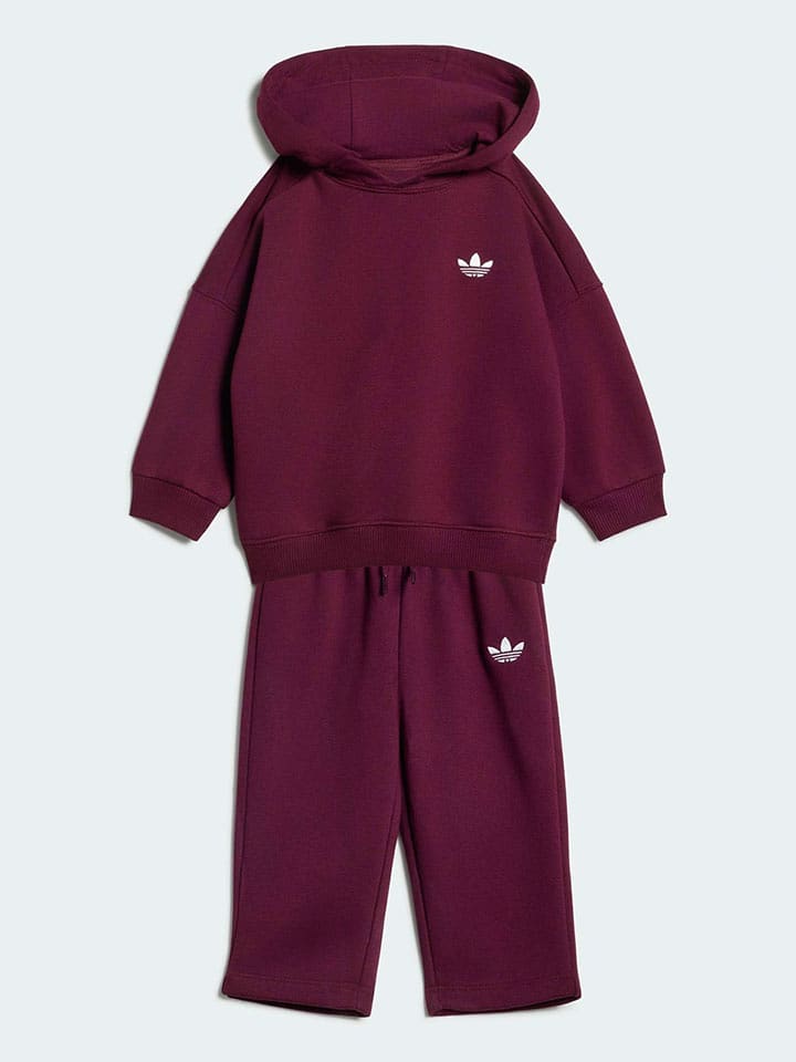 adidas 2tlg. Outfit in Rot - 104