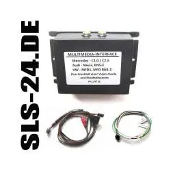Multimedia Interface AV Mercedes Benz mit Comand 2.0 APS220 CD Adapter steuer...