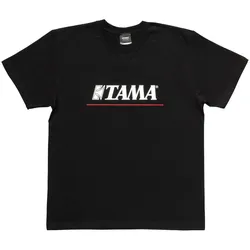 Tama TAMT004XL T-Shirt Logo - Red Line / Schwarz - XL - T-Shirt