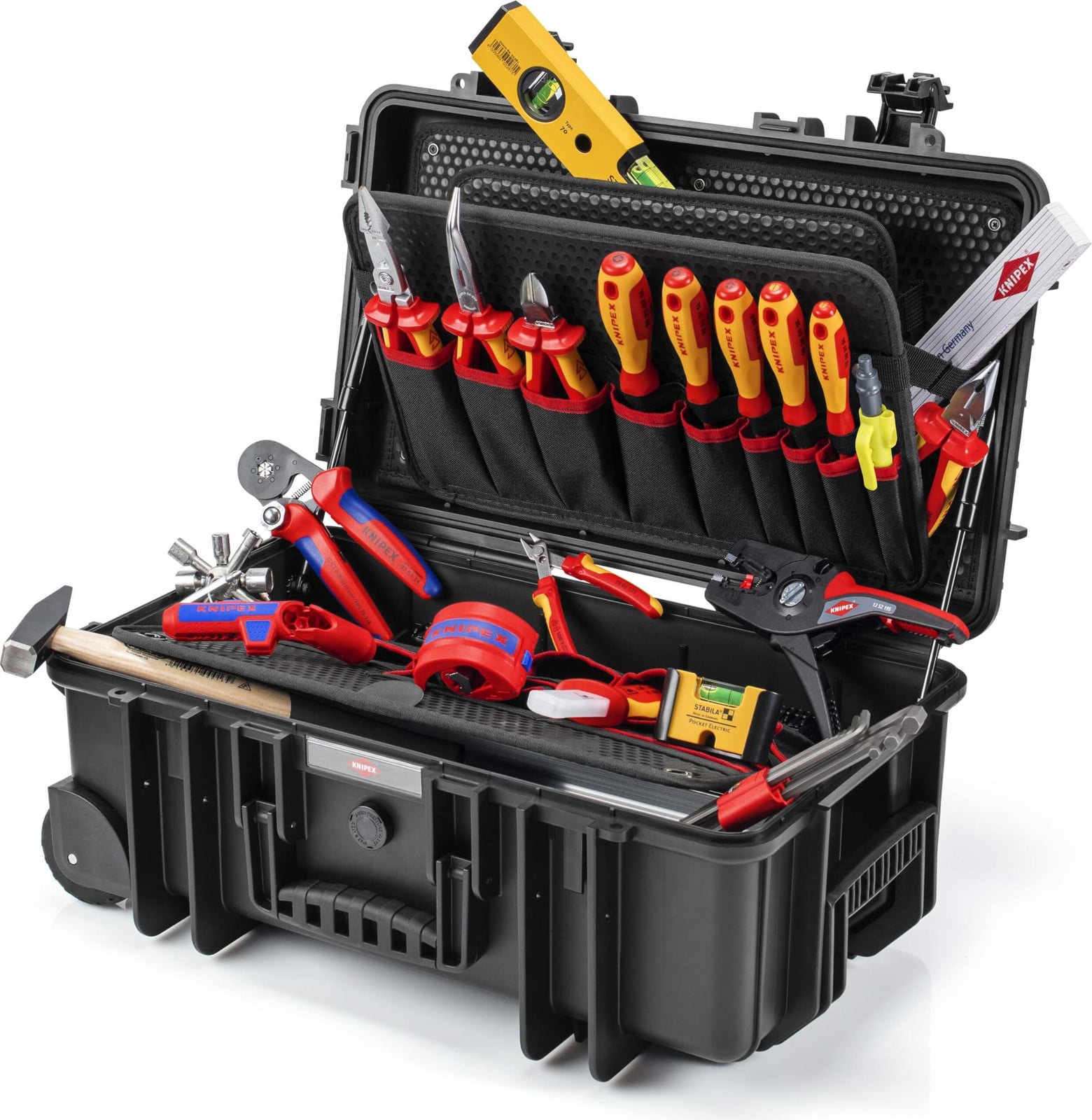 KNIPEX Robust26 Move Elektrische Gereedschapskoffer