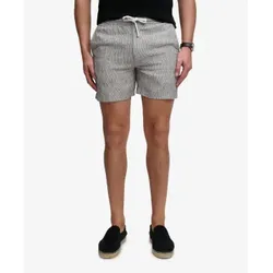 Superdry für Herren. M7110520A Shorts Merchant Linen hellgrau (XL), Lässig, Leinen