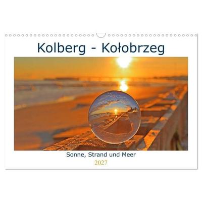 Kolberg - Kolobrzeg (Wandkalender 2027 DIN A3 quer), CALVENDO Monatskalender