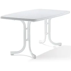 SIEGER  153/ Boulevard-Klapptisch, 150x90x72 cm, weiß